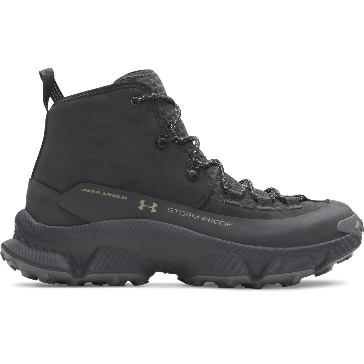 Męskie buty trekkingowe Under Armour Charged Expanse Mid LTHR WP - szare