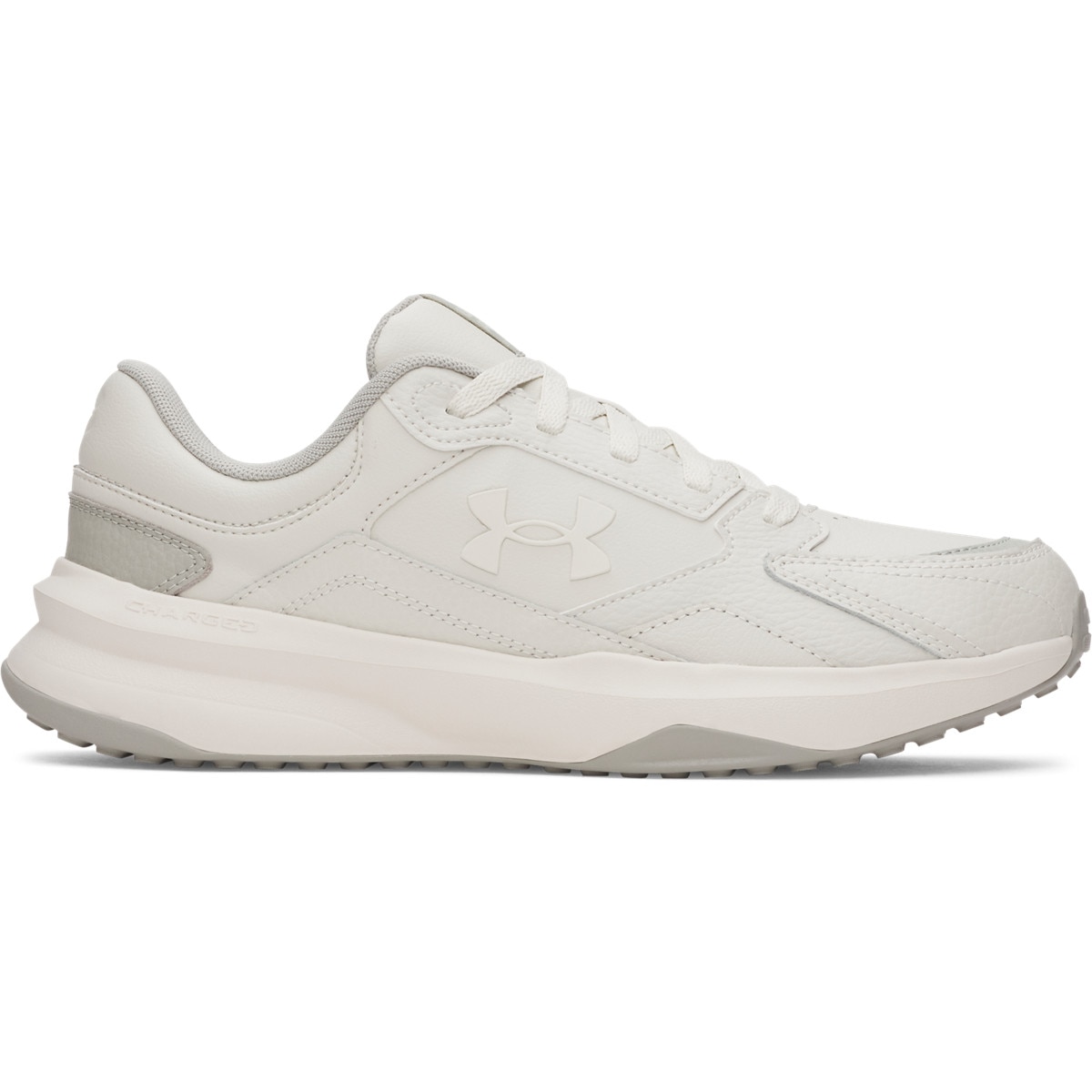 Męskie buty treningowe Under Armour  UA Edge Leather - białe