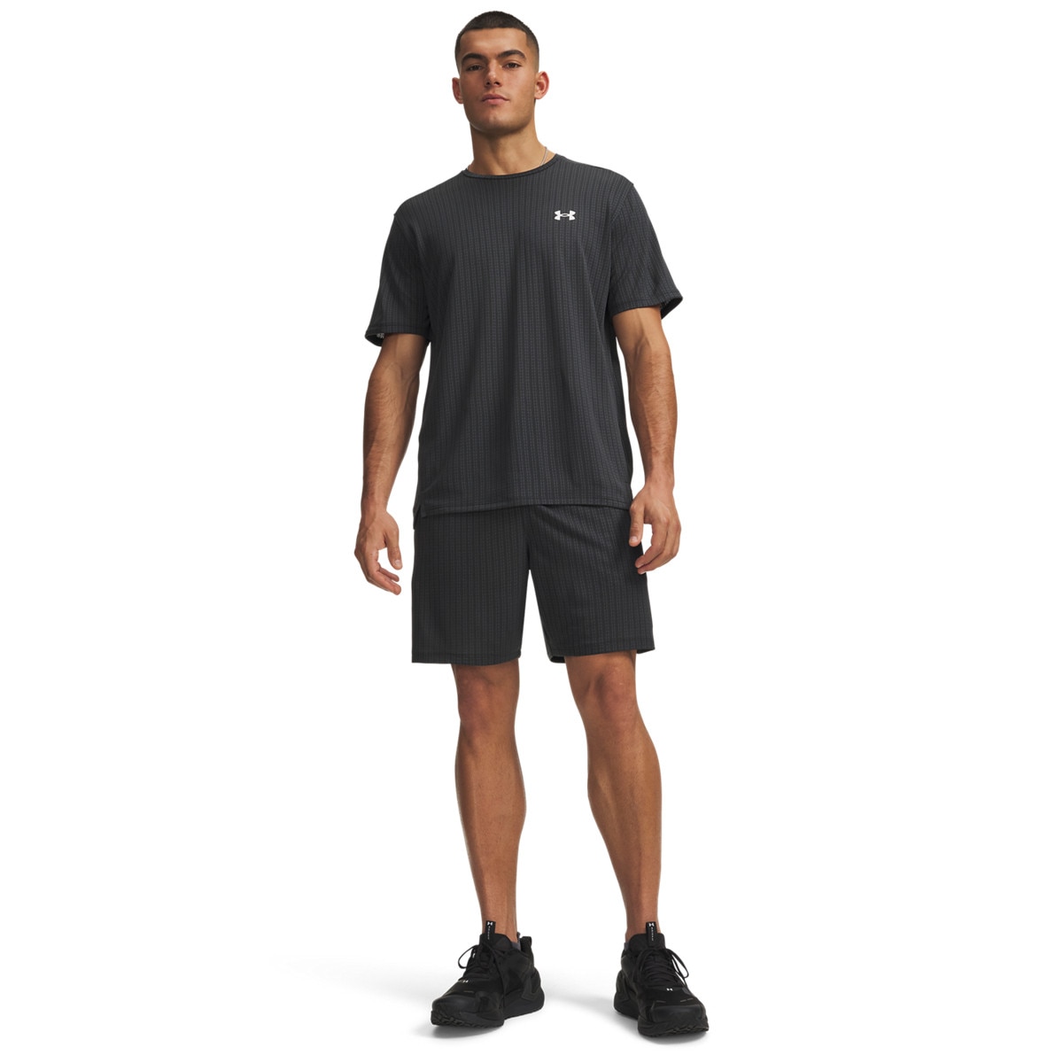 Męskie spodenki treningowe Under Armour Tech Vent 7in Jacq Shrts - czarne