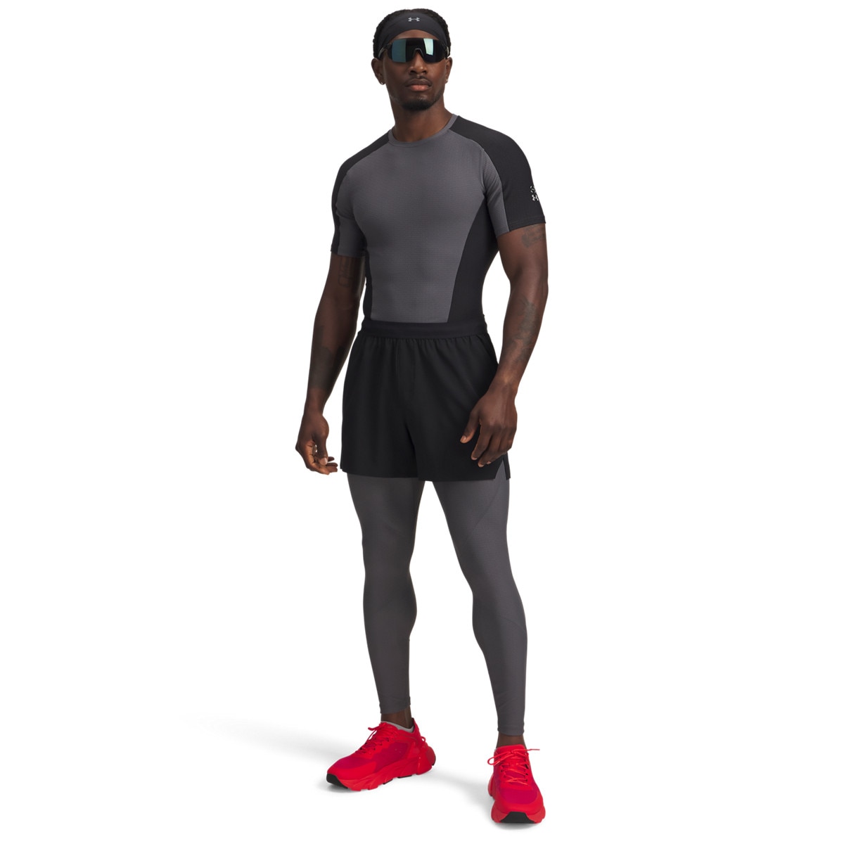Męskie spodenki treningowe Under Armour UA Halo Train Short - czarne