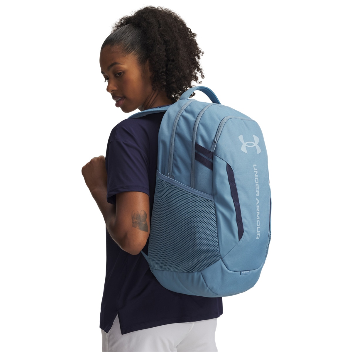 Plecak treningowy uniseks 29 l Under Armour UA Hustle 6.0 Backpack - niebieski