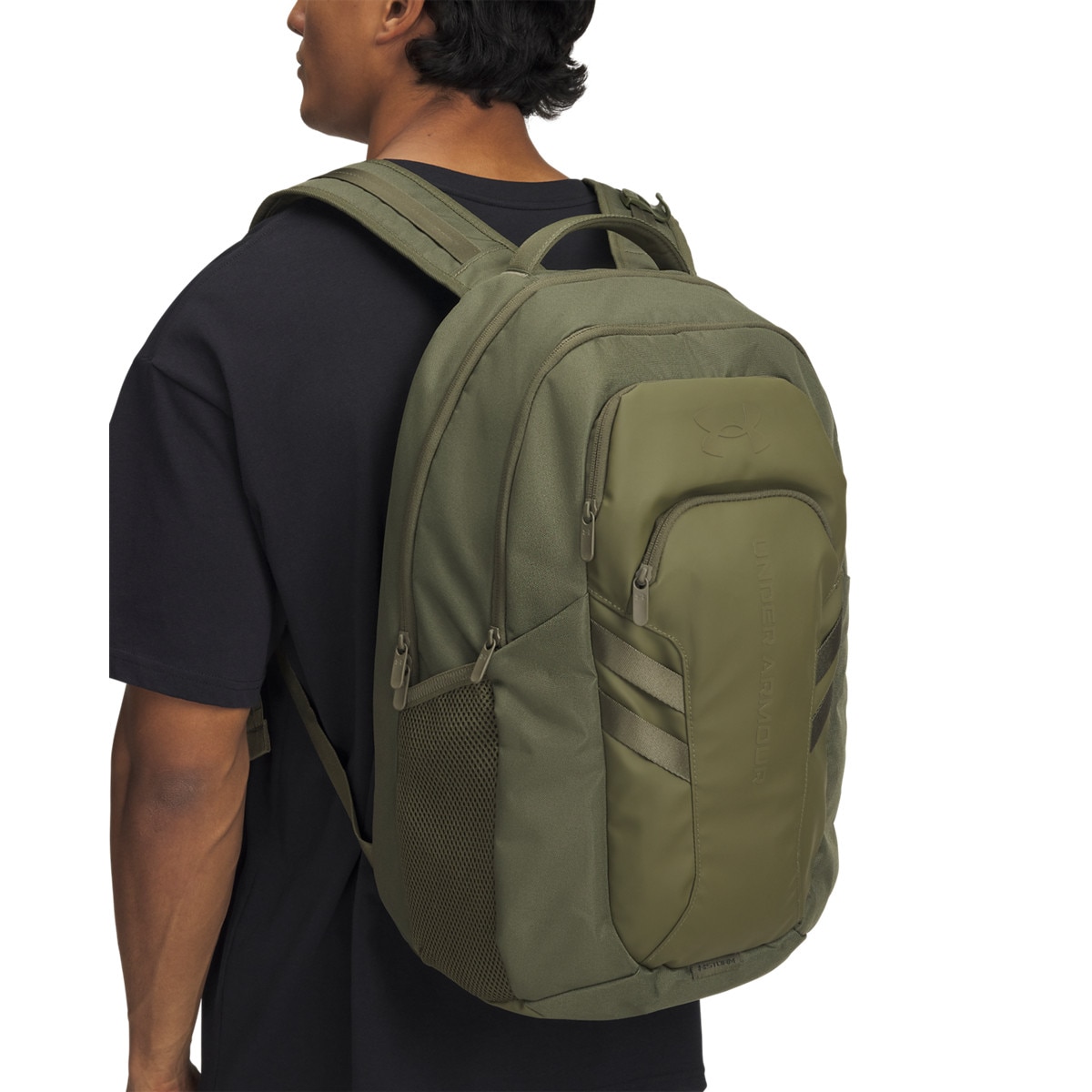 Plecak treningowy uniseks 31 l Under Armour UA Hustle 6.0 Pro Bp - khaki