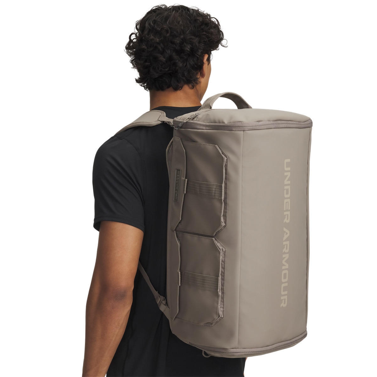 Plecak treningowy uniseks 48 l Under Armour UA Triumph Backpack Duffle - brązowy