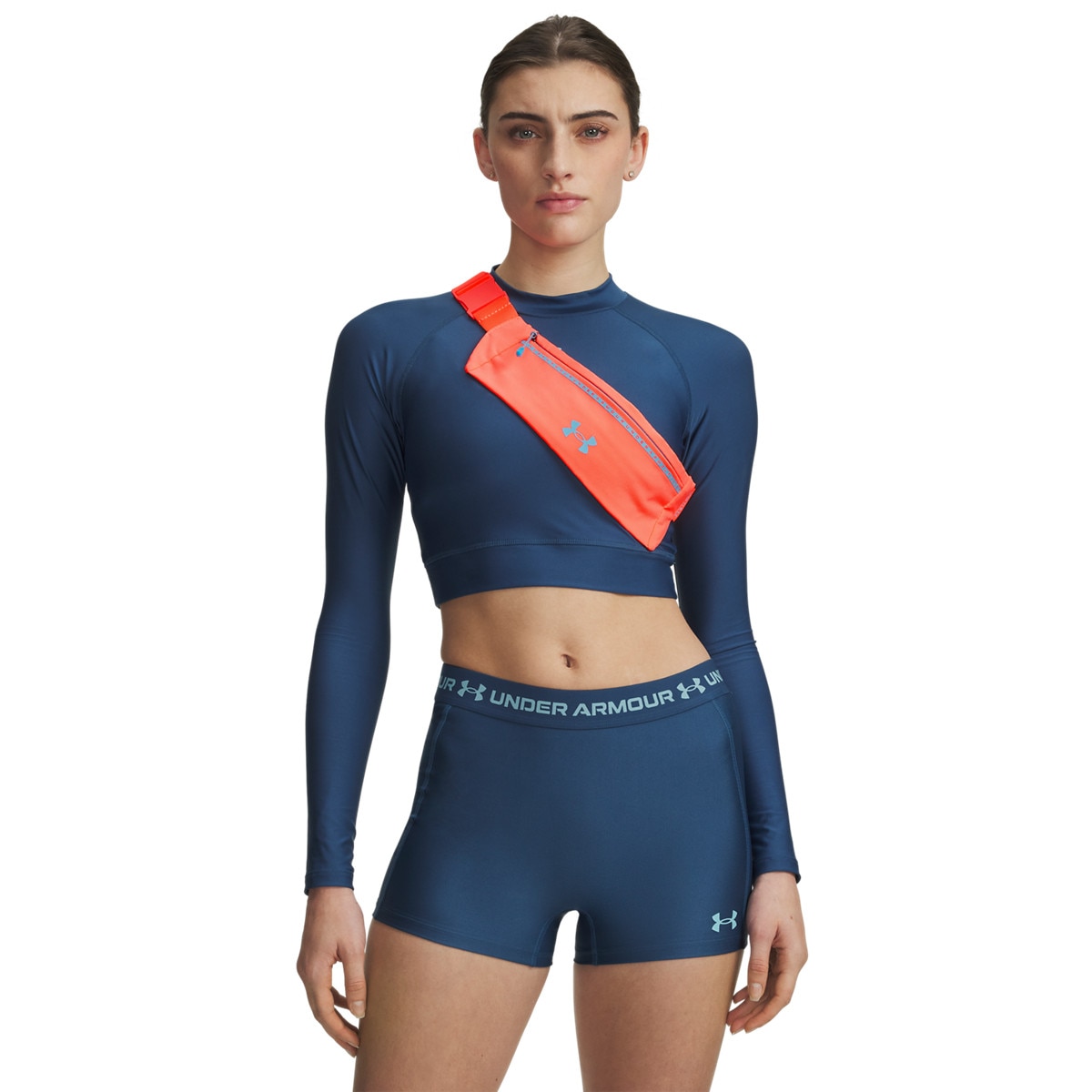 Saszetka do biegania Under Armour UA Velociti Run Belt - pomarańczowa