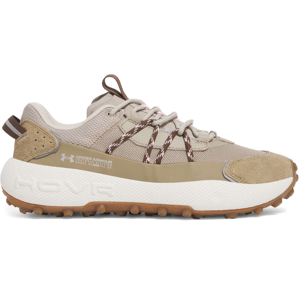 Sneakersy uniseks Under Armour UA Fat Tire Venture Pro Hsft - beżowe