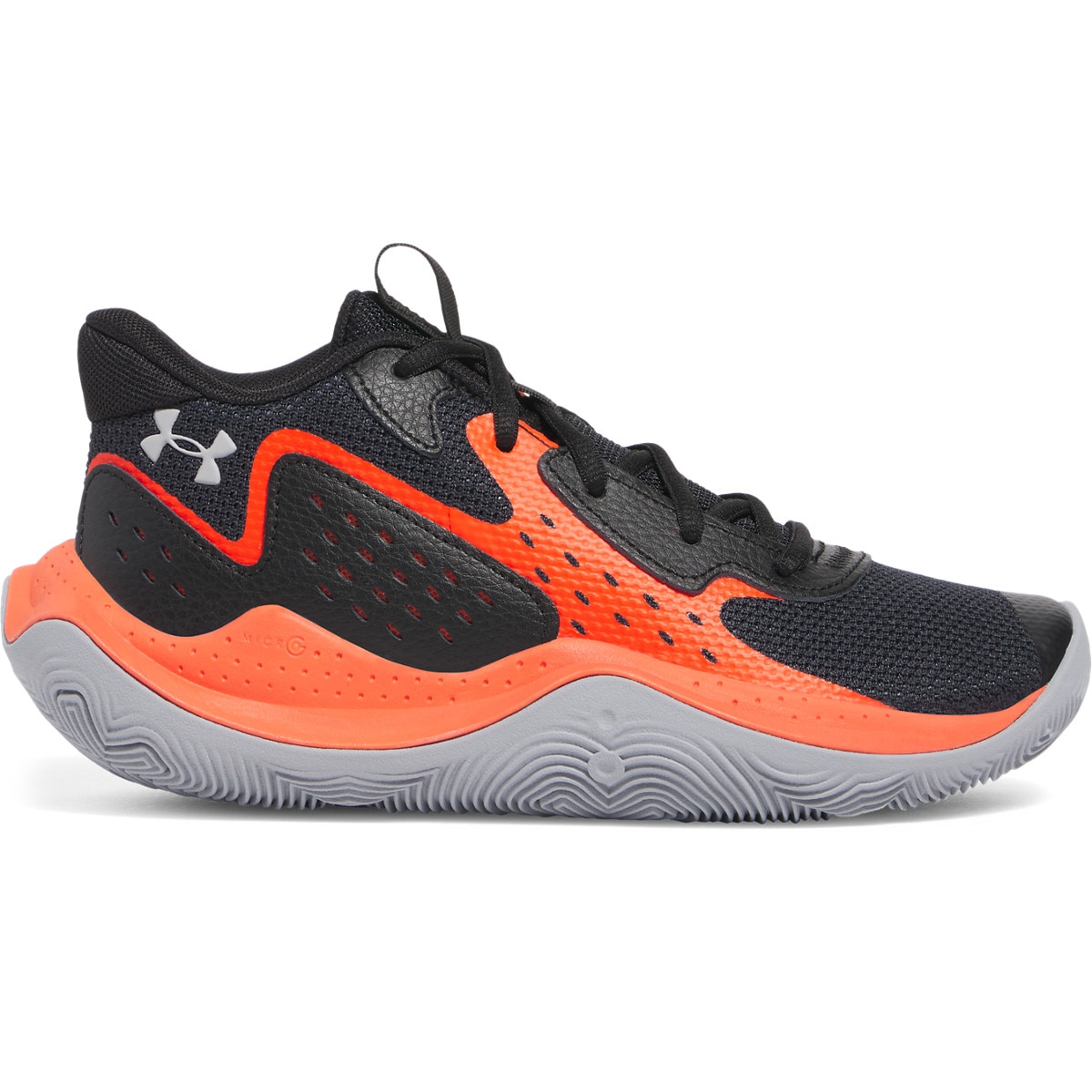 Dziecięce buty do koszykówki Under Armour UA GS JET '23 - czarne