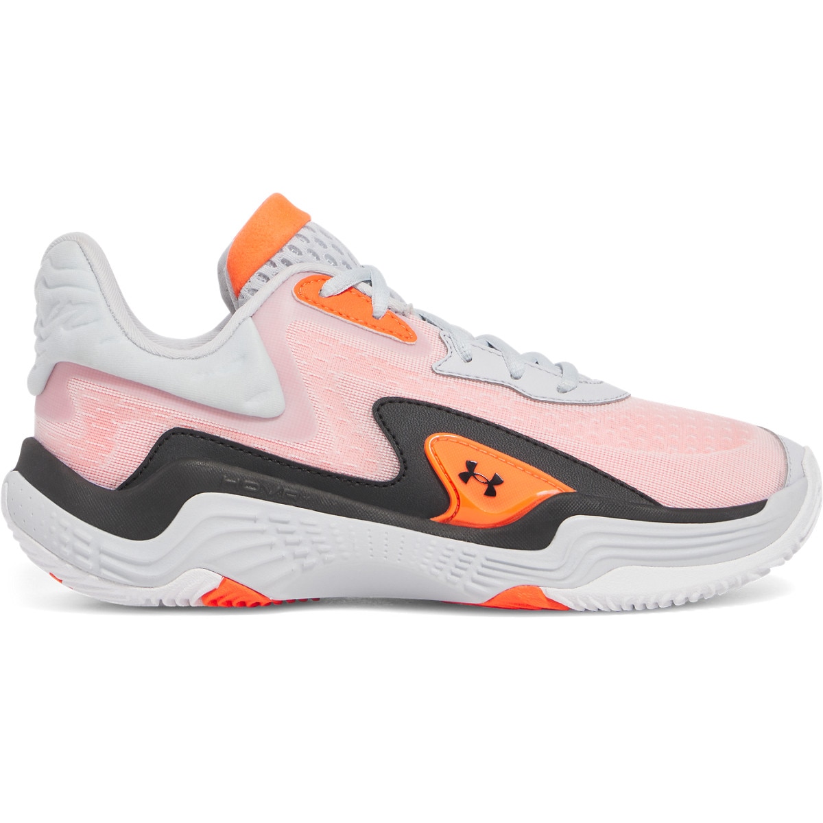 Buty do koszykówki uniseks Under Armour UA Spawn 7 - różowe