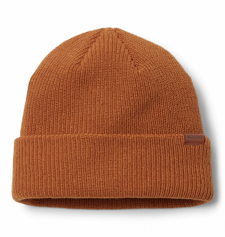 Czapka zimowa uniseks Columbia Portside Fisherman Beanie - brązowa