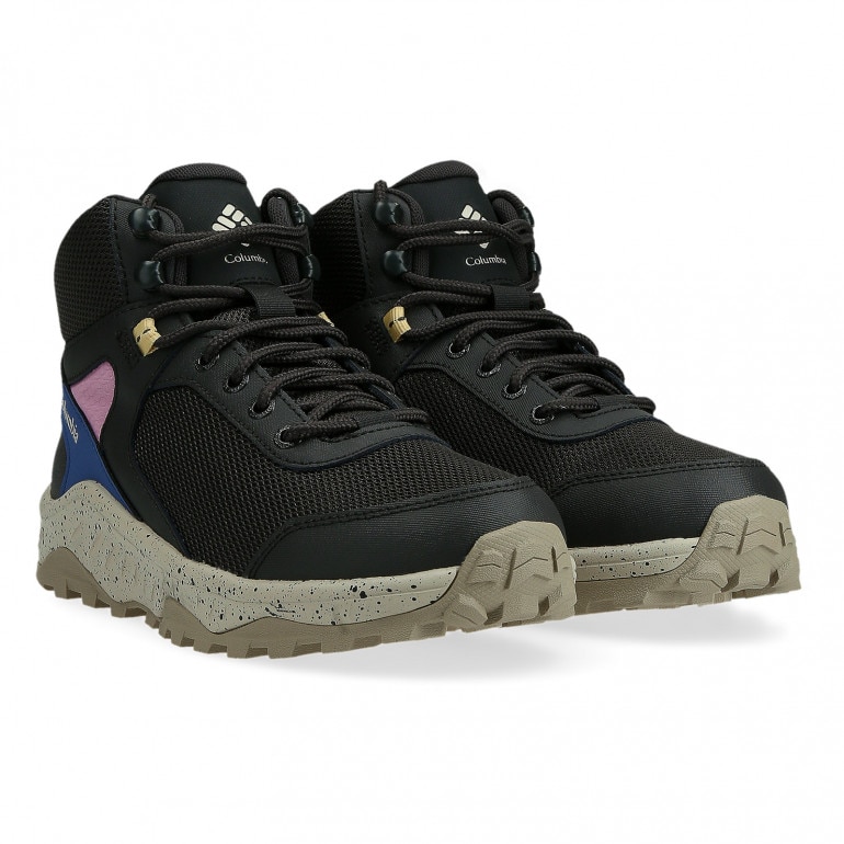 Damskie buty trekkingowe Columbia Women's Trailstorm Ascend Mid Waterproof Hiking Boots - czarne