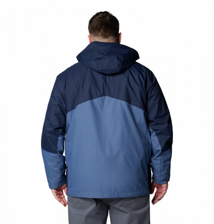 Męska kurtka trekkingowa Columbia Men's Bugabo III Fleece Interchange Jacket - granatowa