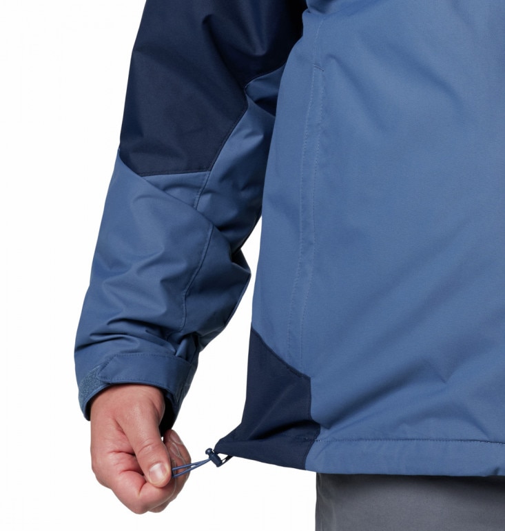 Męska kurtka trekkingowa Columbia Men's Bugabo III Fleece Interchange Jacket - granatowa