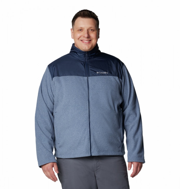 Męska kurtka trekkingowa Columbia Men's Bugabo III Fleece Interchange Jacket - granatowa