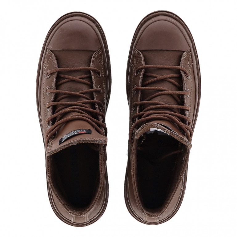 Damskie buty Converse Chuck Taylor All Star Lugged Heel Platform Waterproof - brązowe