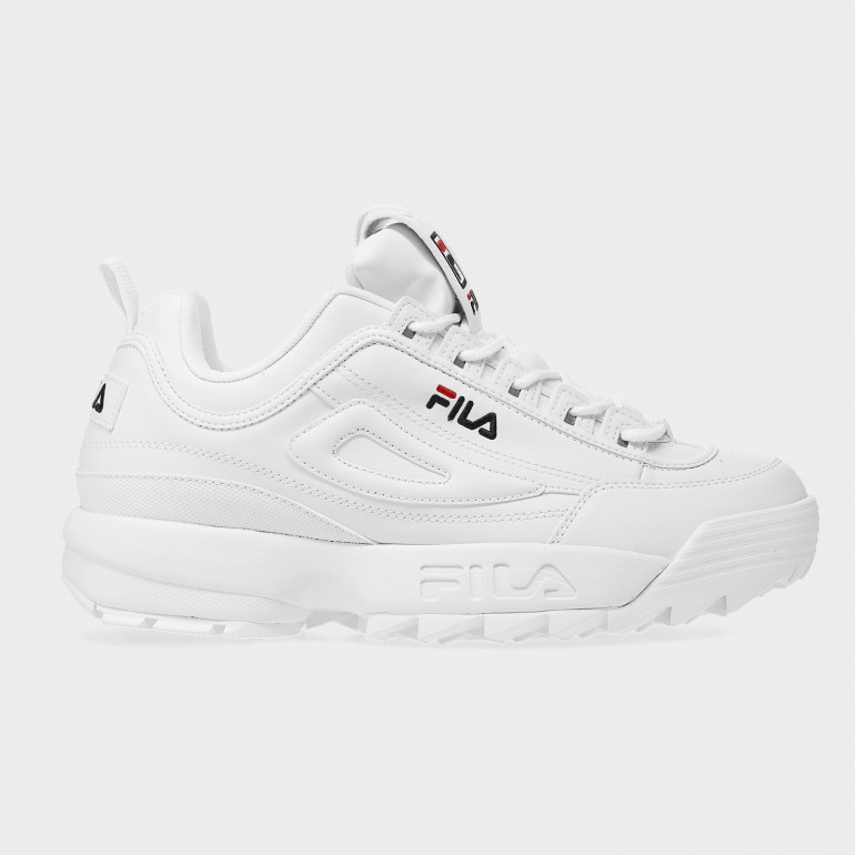 Męskie sneakersy FILA Disruptor low - białe