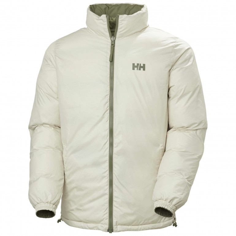 Męska kurtka puchowa pikowana dwustronna Helly Hansen Men's Yu 23 Reversible Puffer - zielona
