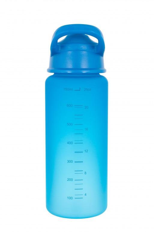 Butelka treningowa uniseks Lifeventure Flip-Top Water Bottle 750 ml - niebieska