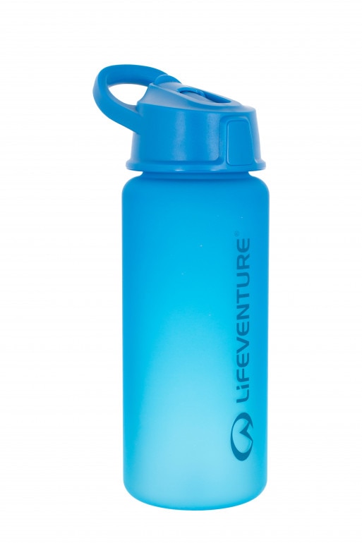 Butelka treningowa uniseks Lifeventure Flip-Top Water Bottle 750 ml - niebieska