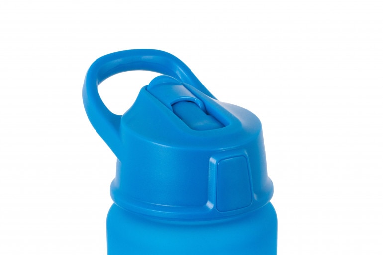 Butelka treningowa uniseks Lifeventure Flip-Top Water Bottle 750 ml - niebieska