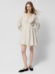 mini: Damska sukienka mini Outhorn OTHWSS24TDREF142 - beżowa  (1)