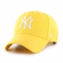 47 BRAND Czapka z daszkiem uniseks 47 BRAND New York Yankees  żółta żółty