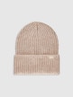 4F Damska czapka zimowa 4F 4FRAW25ACAPF0801  beżowa Beżowy
