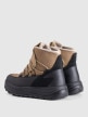 mini: Damskie buty zimowe śniegowce SNOWDROP 4F 4FRAW25FSBSF042 - beżowe (4)