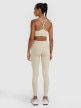 mini: Damskie legginsy treningowe 4F 4FRAW25TFTIF445 - beżowy (6)