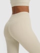 mini: Damskie legginsy treningowe 4F 4FRAW25TFTIF445 - beżowy (4)