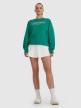 mini: Damska bluza nierozpinana bez kaptura 4F 4FRAW25TSWSF2461 - zielona (5)