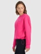 mini: Damska bluza nierozpinana bez kaptura 4F 4FRAW25TSWSF2590 - różowa (3)
