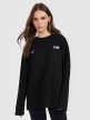 mini: Damska bluza nierozpinana bez kaptura 4F 4FRAW25TSWSF2900 - czarna (1)