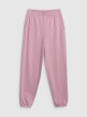 mini: Damskie spodnie dresowe joggery 4F 4FRAW25TTROF1613 - różowe (7)