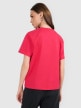 mini: Damski t-shirt z nadrukiem 4F 4FRAW25TTSHF3410 - różowy (6)
