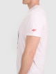 mini: Męski t-shirt z nadrukiem 4F 4FRAW25TTSHM3236 - biały (4)