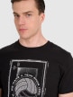 mini: Męski t-shirt z nadrukiem 4F 4FRAW25TTSHM3236 - czarny (4)