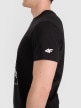 mini: Męski t-shirt z nadrukiem 4F 4FRAW25TTSHM3237 - czarny (5)