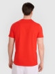 mini: Męski t-shirt z nadrukiem 4F 4FRAW25TTSHM3298 - czerwony (6)