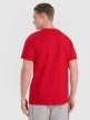 mini: Męski t-shirt z nadrukiem 4F 4FRAW25TTSHM3311 - czerwony (4)