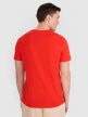 mini: Męski t-shirt z nadrukiem 4F 4FRAW25TTSHM3319 - czerwony (5)