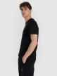 mini: Męski t-shirt z nadrukiem 4F 4FRAW25TTSHM3338 - czarny (3)