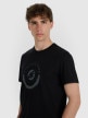 mini: Męski t-shirt z nadrukiem 4F 4FRAW25TTSHM3338 - czarny (4)