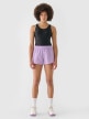 mini: Damskie spodenki plażowe 4F 4FRSS24UBDSF158 - fioletowe (6)