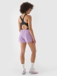 mini: Damskie spodenki plażowe 4F 4FRSS24UBDSF158 - fioletowe (4)