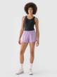 mini: Damskie spodenki plażowe 4F 4FRSS24UBDSF158 - fioletowe (3)