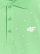 mini: Męska koszulka polo z nadrukiem 4F 4FRSS25TPTSM634 - zielona (2)