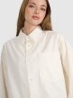 mini: Damska koszula oversize 4F 4FRSS25TSHIF130 - biała (4)