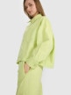 mini: Damska koszula oversize 4F 4FRSS25TSHIF130 -żółta (3)