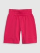 mini: Damskie spodenki dresowe 4F 4FRSS25TSHOF701 - różowe (6)