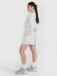 mini: Damskie spodenki dresowe 4F 4FRSS25TSHOF708 - białe (4)