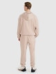 mini: Męskie spodnie dresowe joggery 4F 4FRSS25TTROM1476 - beżowe (4)
